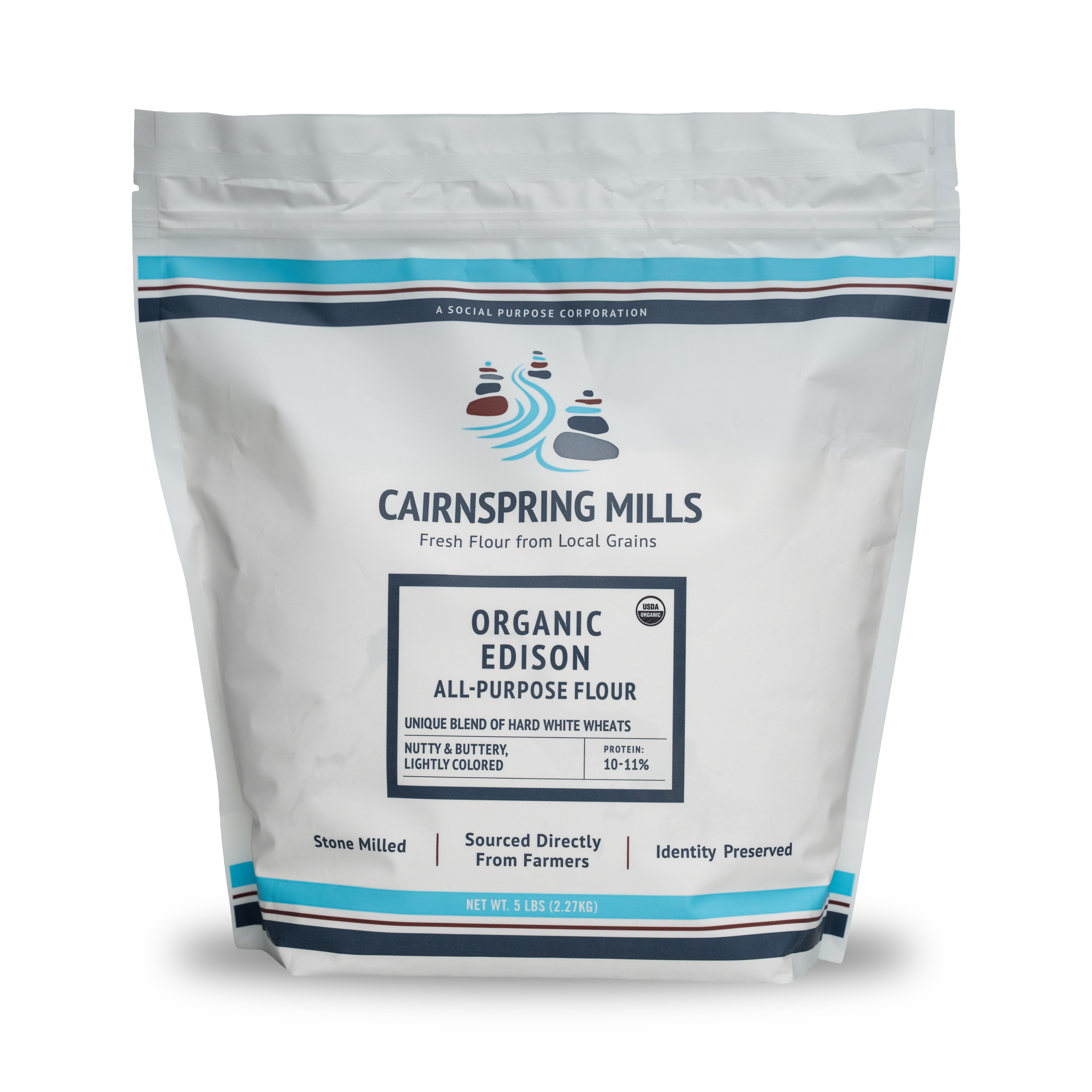 Organic Edison T85 All-Purpose Flour – Cairnspring Mills