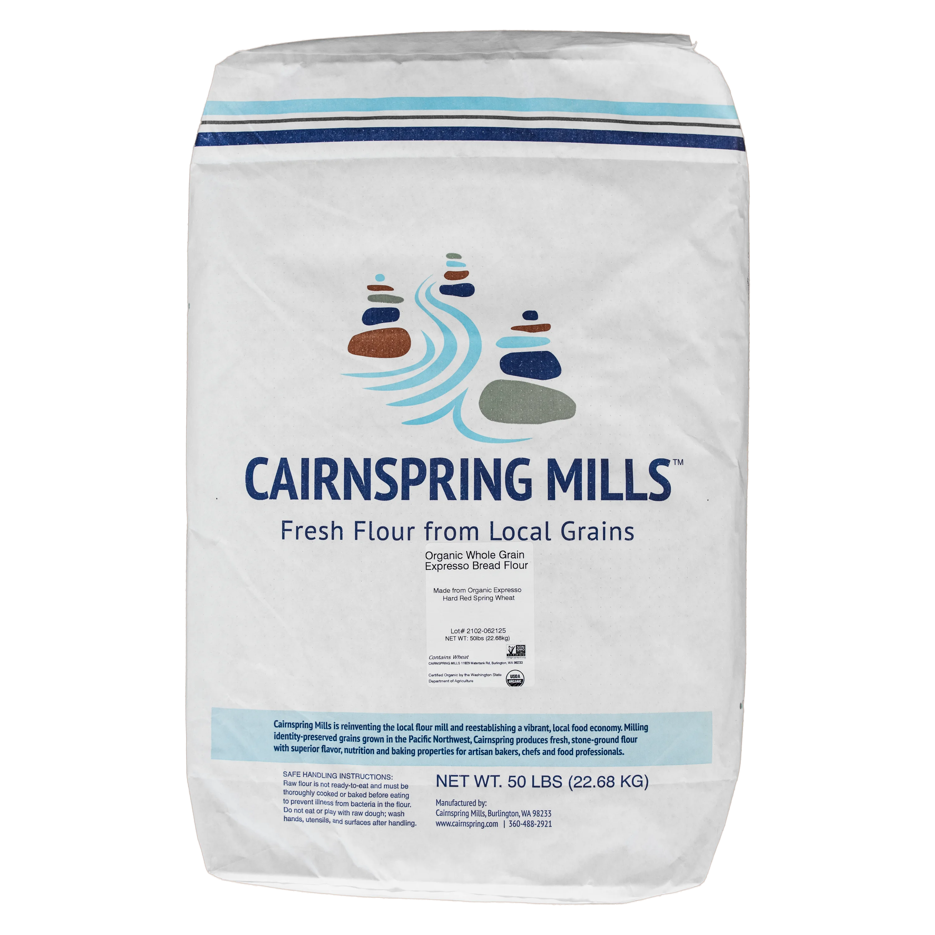 Organic Whole Grain Expresso Bread Flour