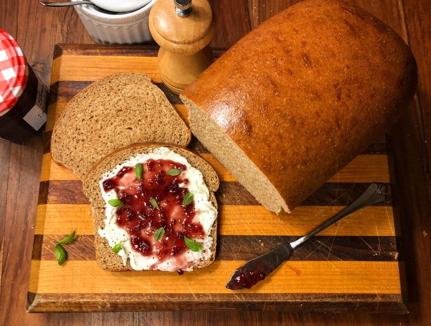 Whole Wheat Sandwich Bread