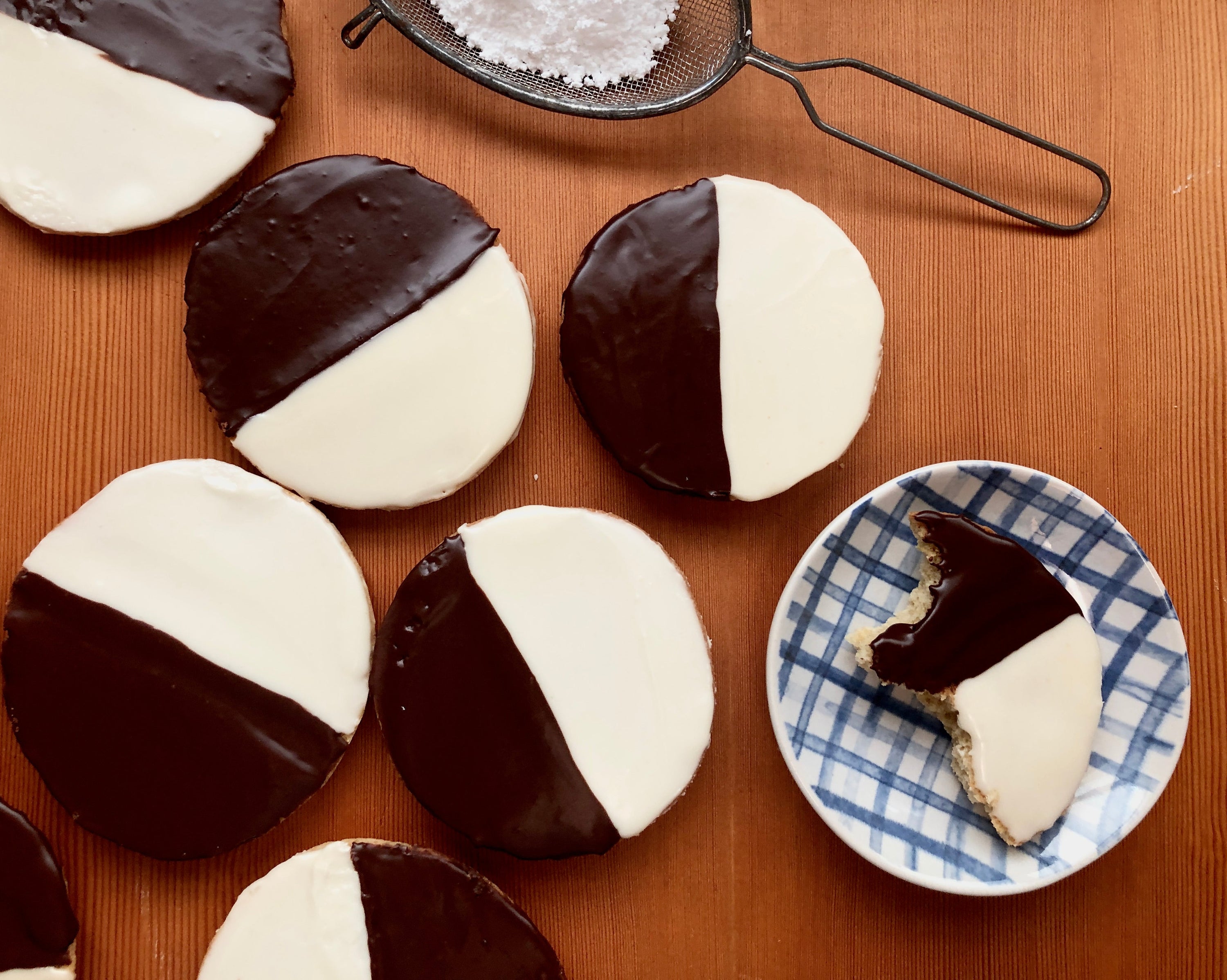 Black and White Cookies