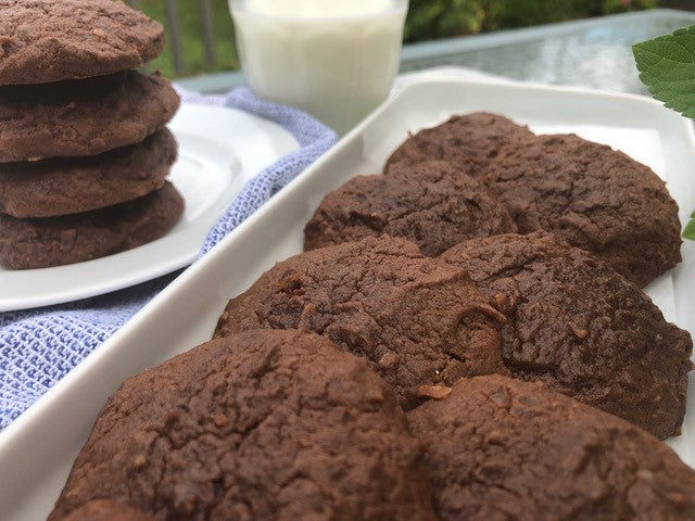 Aunt Ruth’s Chocolate Sour Cream Coconut Cookies