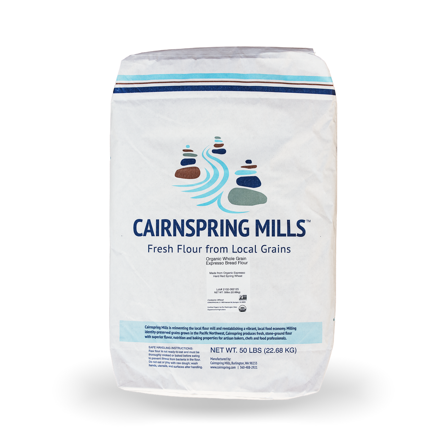 Organic Whole Grain Expresso Bread Flour