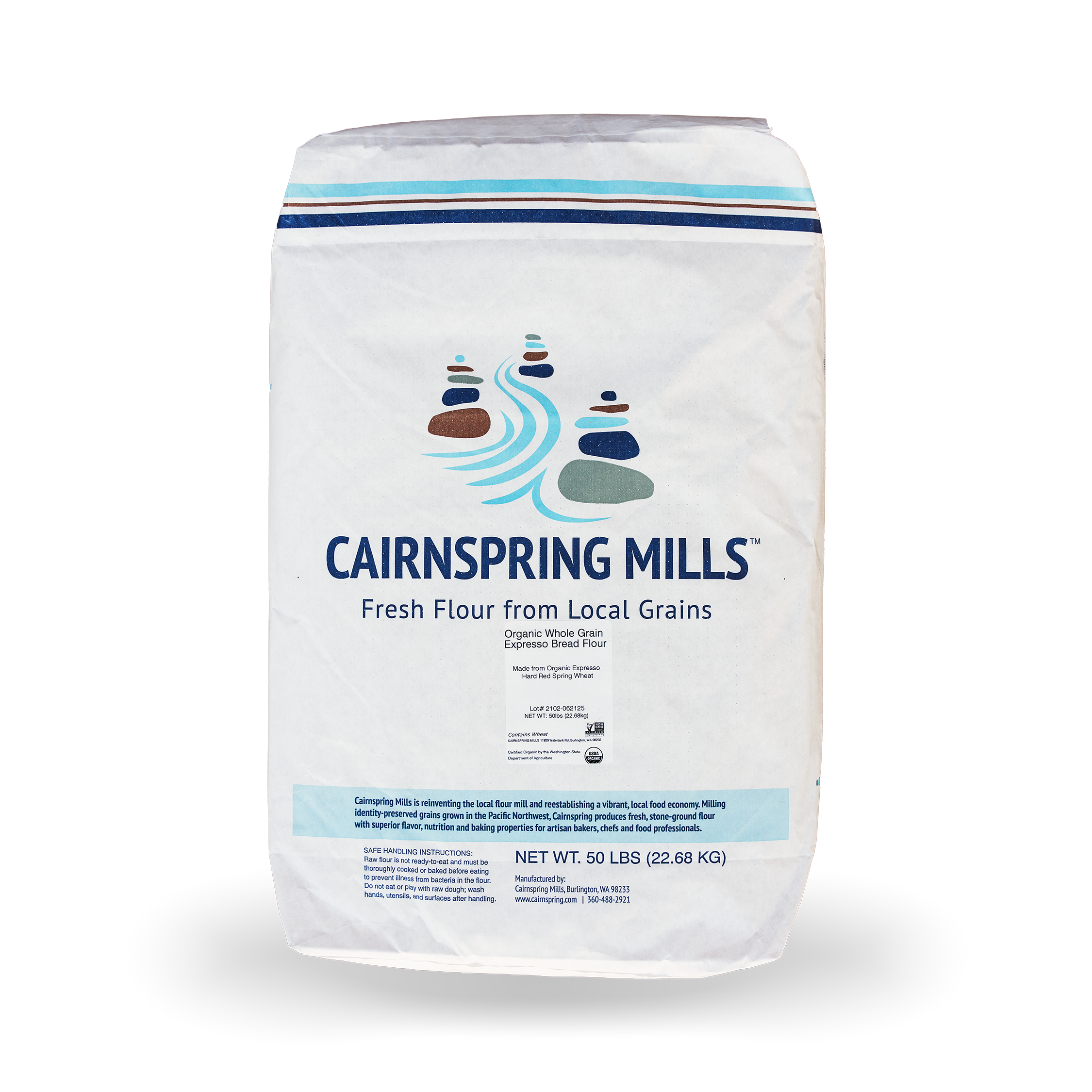 Organic Whole Grain Expresso Bread Flour