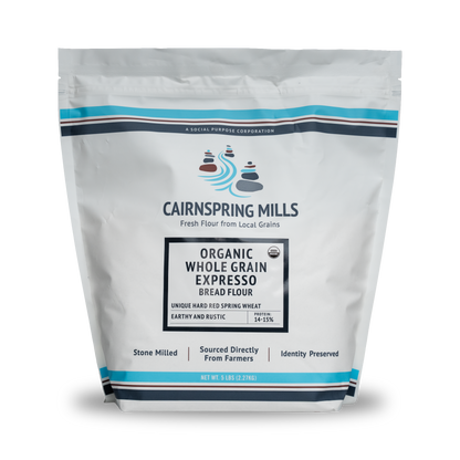 Organic Whole Grain Expresso Bread Flour