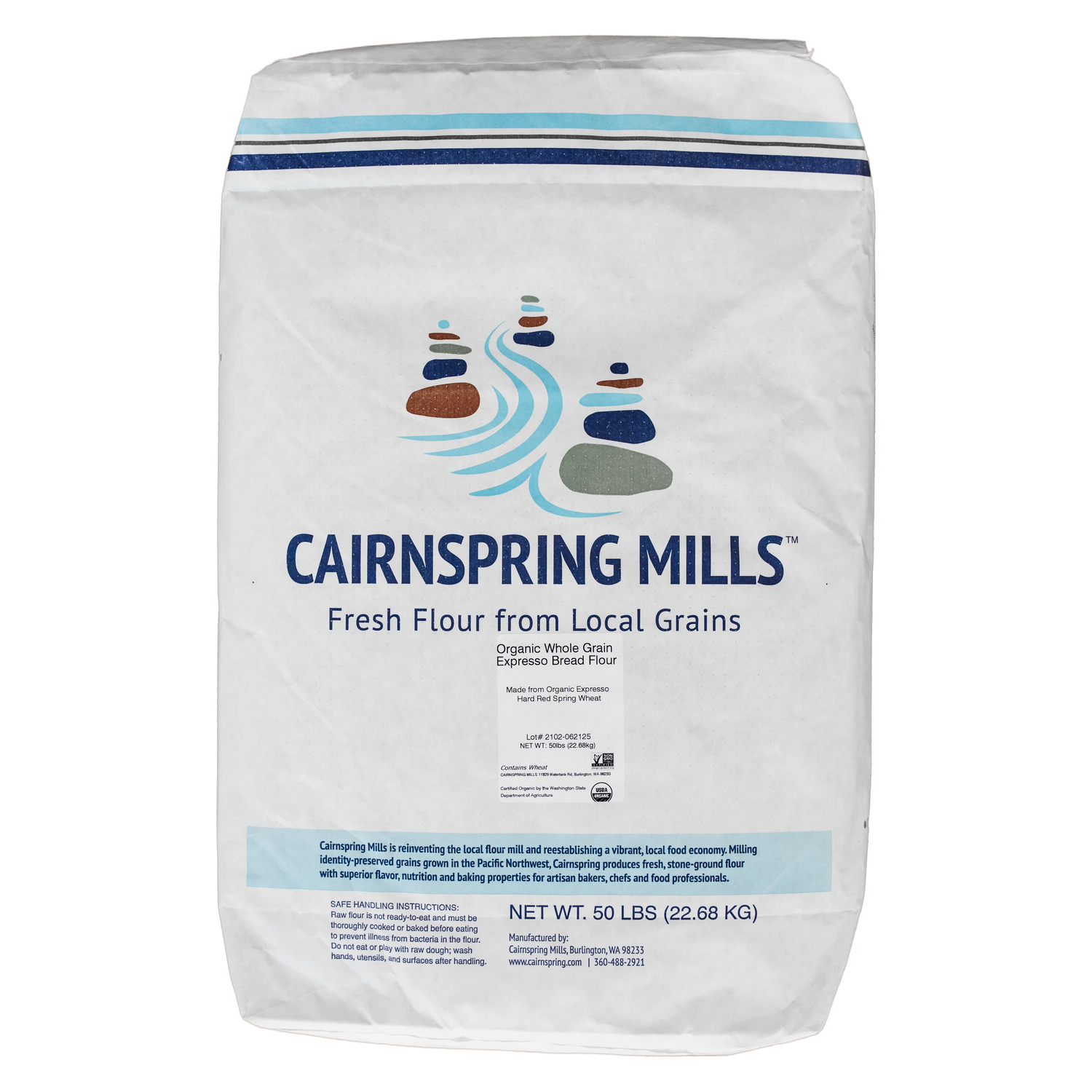 Organic Whole Grain Expresso Bread Flour
