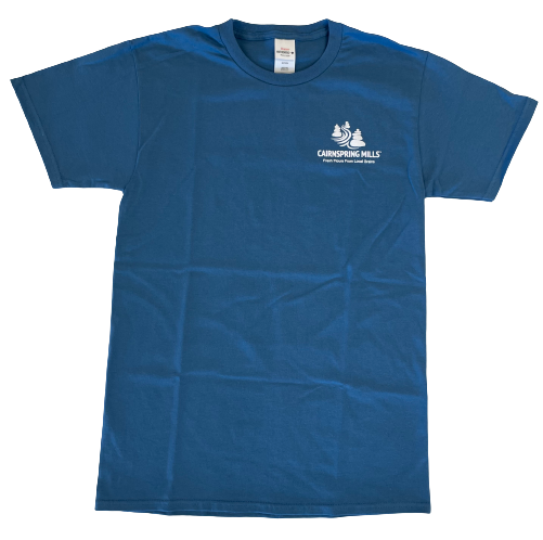Cairnspring Mills T Shirt - Blue